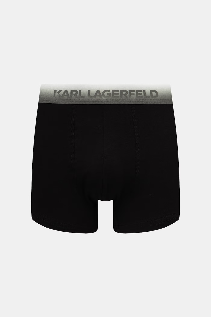 Karl Lagerfeld priliehavé boxerky pánske bavlnené s elastanom 3-pak