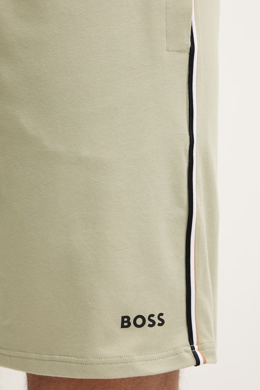 BOSS pyžamové šortky pánske bavlnené s elastanom Unique Shorts