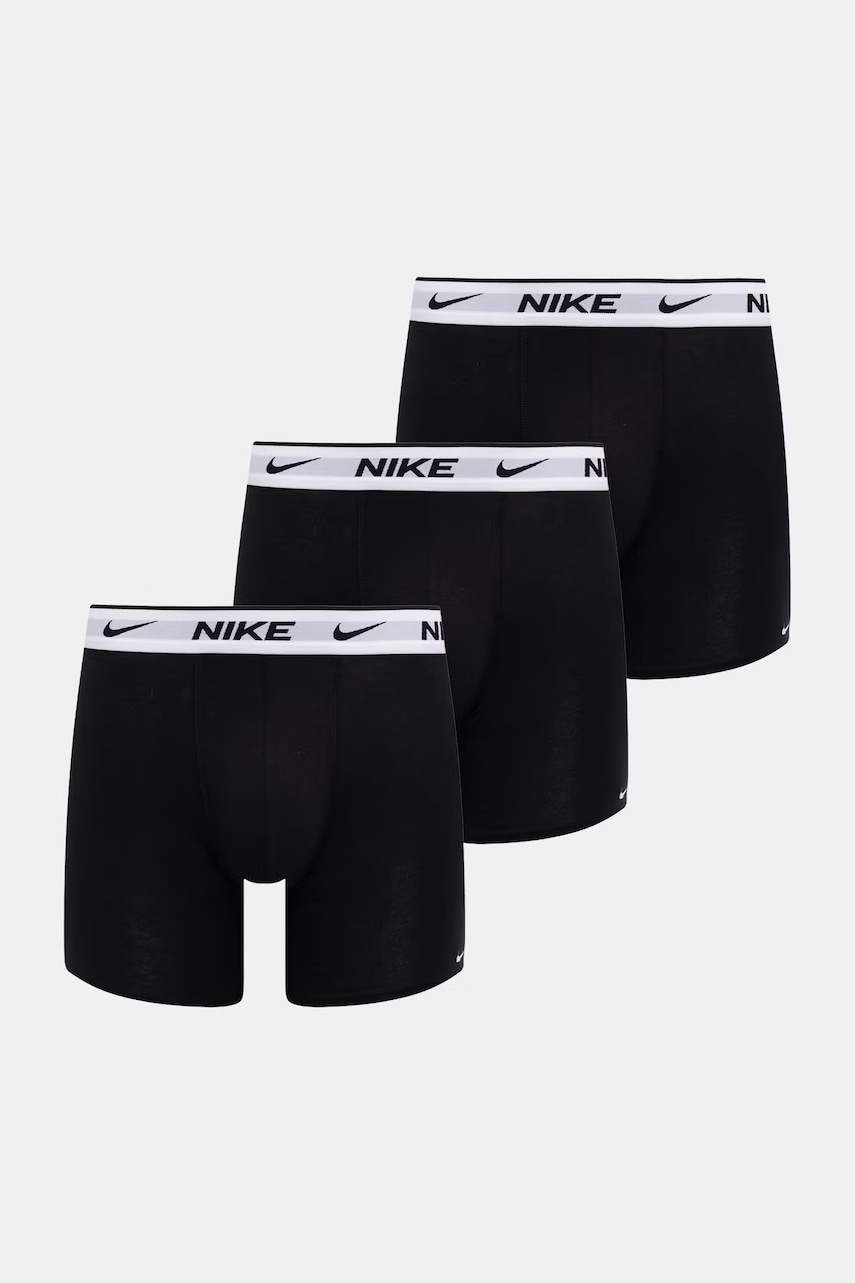 Nike bokserki dopasowane męskie bawełniane z elastanem 3-pack