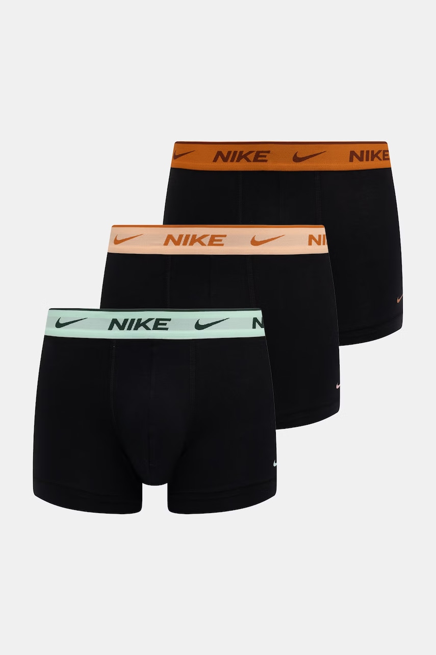 Nike bokserki dopasowane męskie bawełniane z elastanem 3-pack