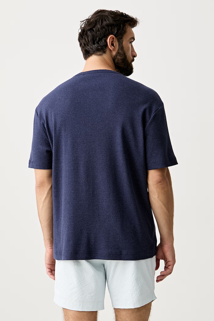 HUGO pyžamové tričko pánske s bavlnou AZURI T-SHIRT