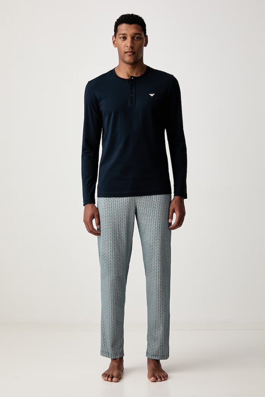 Emporio Armani Underwear piżama męska bawełniana