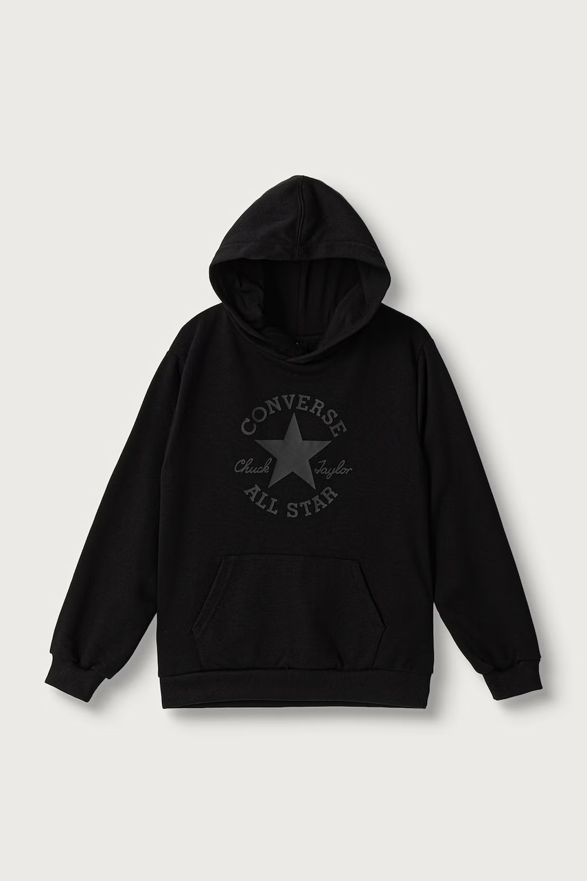 Converse  mikina s kapucňou detská s bavlnou