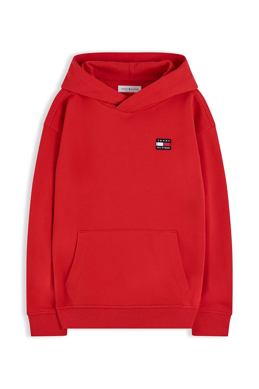 Tommy Hilfiger  суичър с качулка за деца от памук
