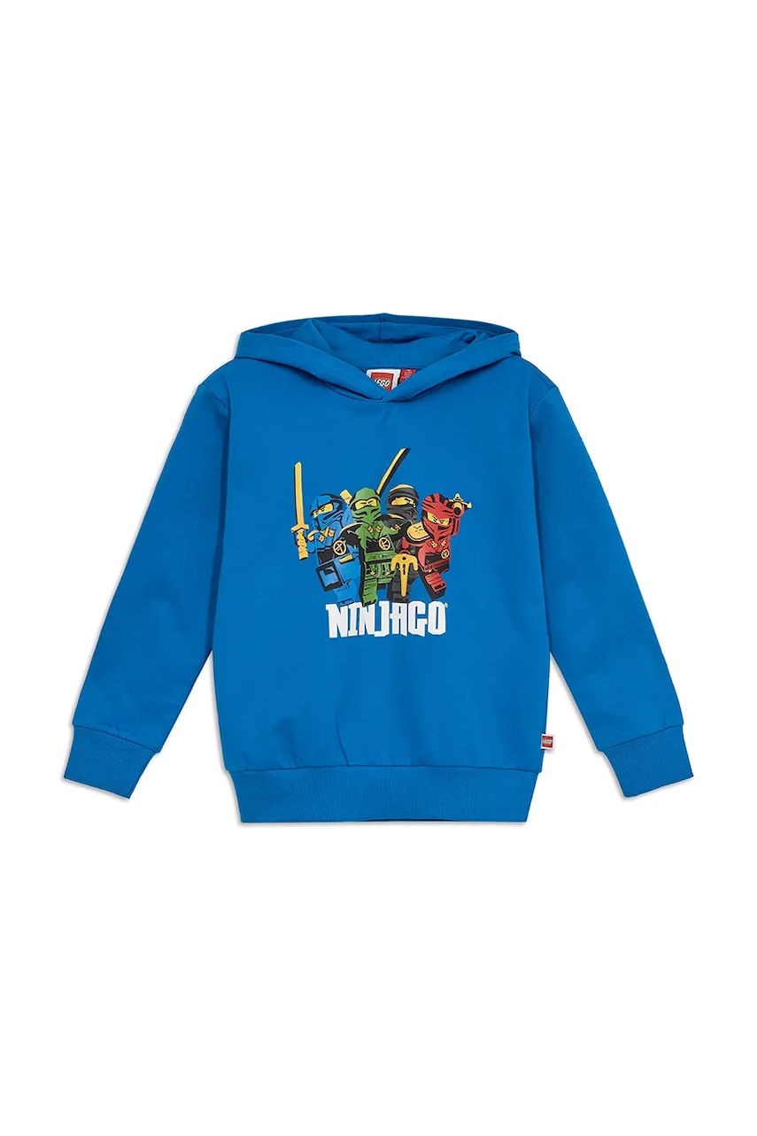 Lego  mikina s kapucňou detská bavlnená LWSIAN 111