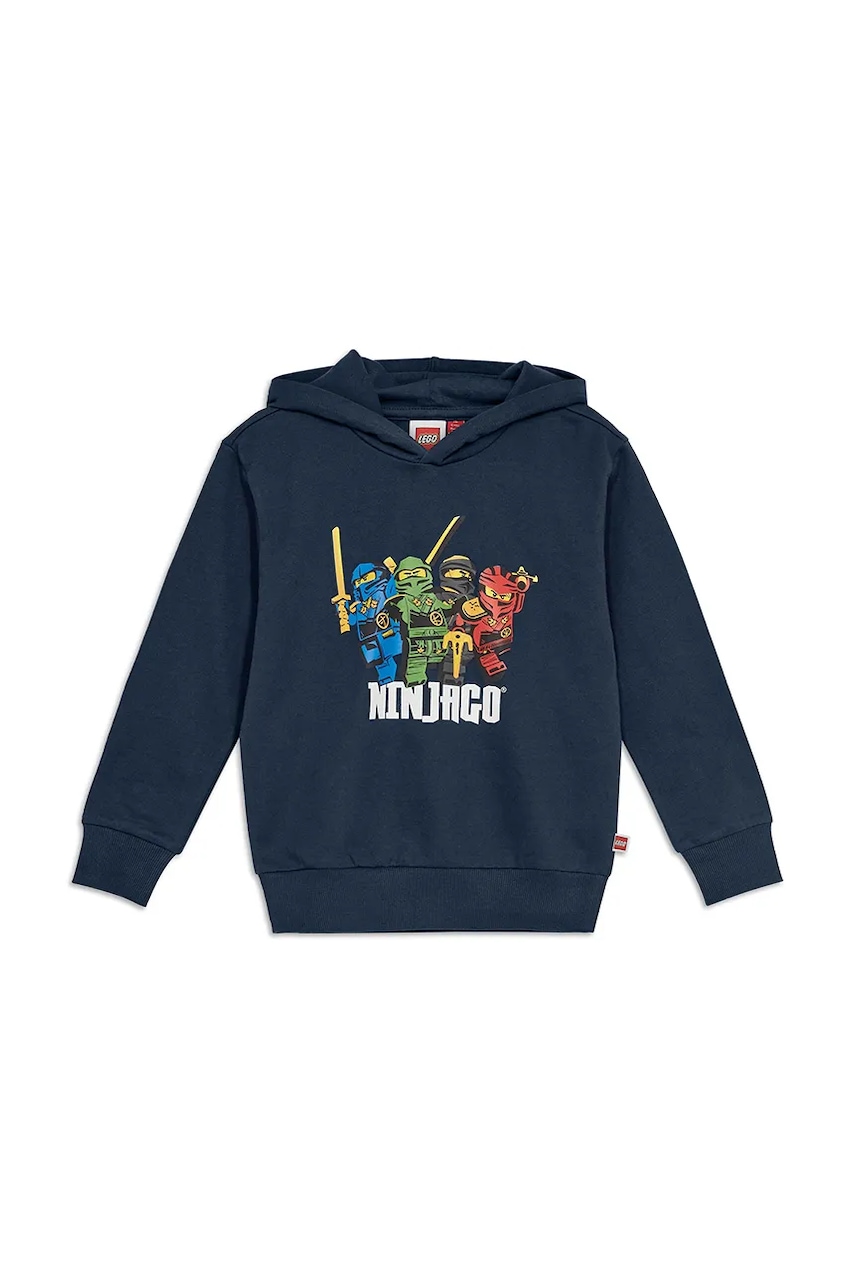Lego dukserica sa kapuljačom za djecu od pamuka LWSIAN 111