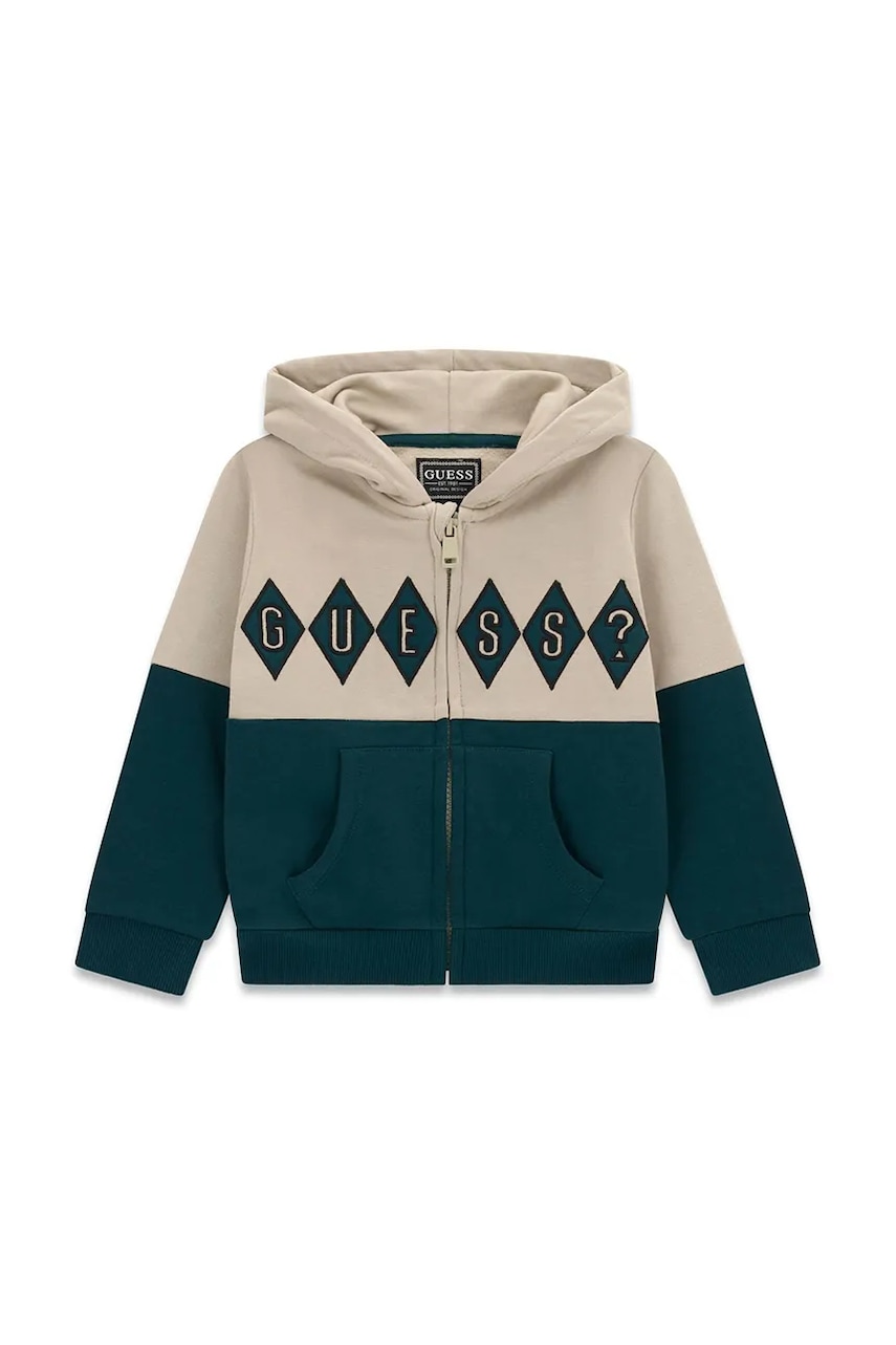Guess  mikina na zips s kapucňou detská