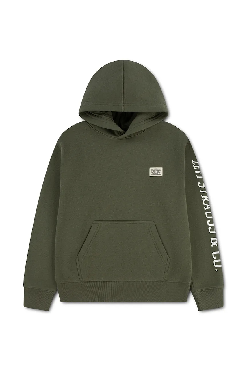 Levi's hanorac pentru copii cu bumbac SLEEVE HIT HOODIE
