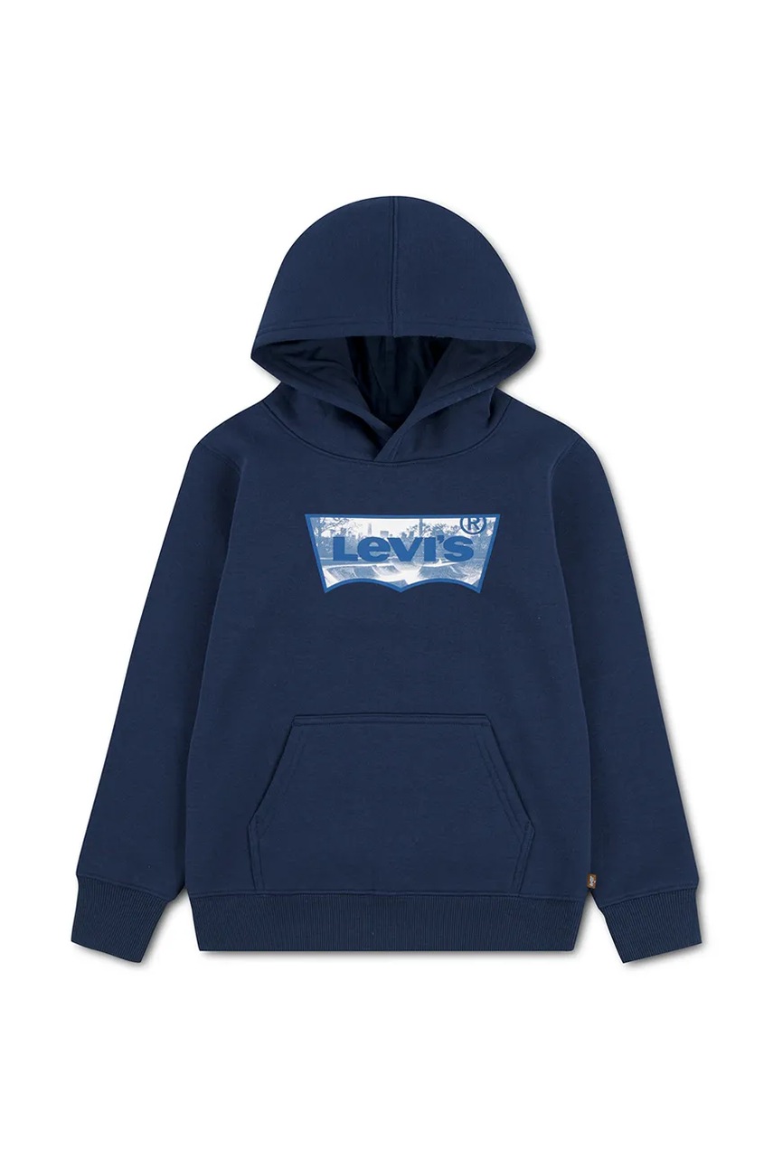 Levi's mikina s kapucňou detská s bavlnou SKATE PARK BATWING HOODIE