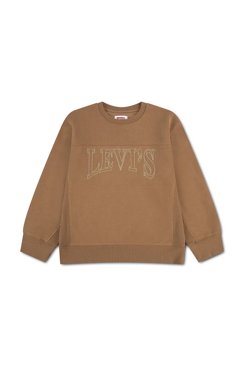 Levi's mikina detská s bavlnou VINTAGE COLLEGIATE CREWNEC