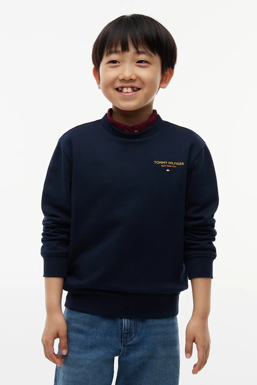 Tommy Hilfiger mikina detská bavlnená