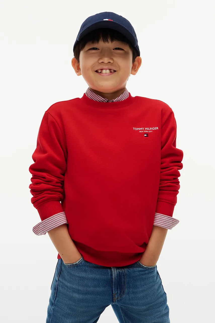 Tommy Hilfiger hanorac pentru copii din bumbac