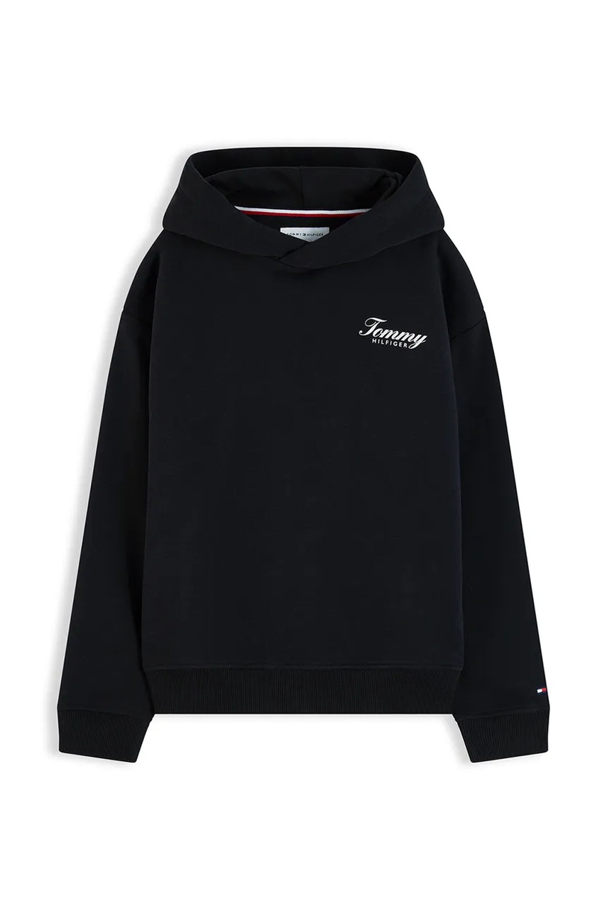 Tommy Hilfiger  суичър с качулка за деца с памук
