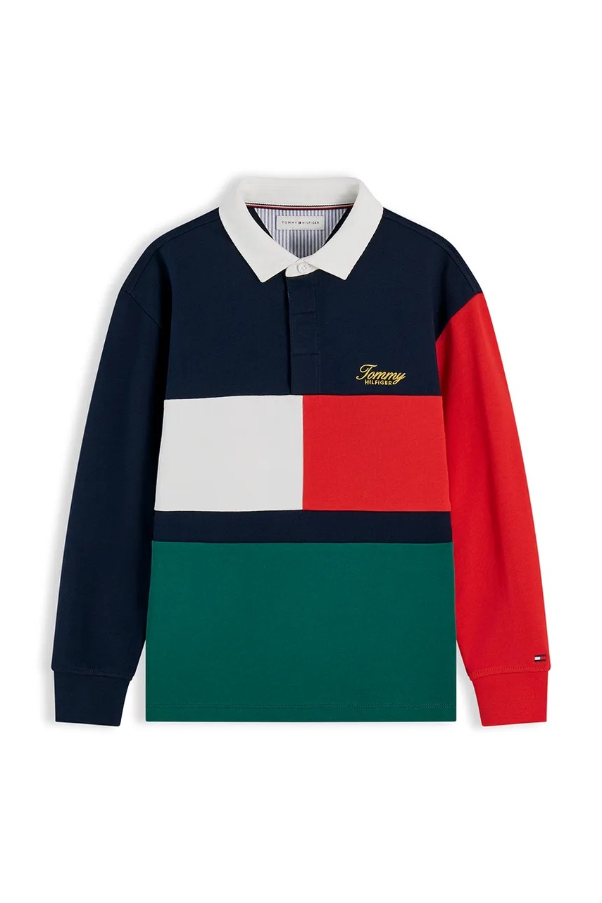 Tommy Hilfiger  блуза с дълги ръкави за деца от памук