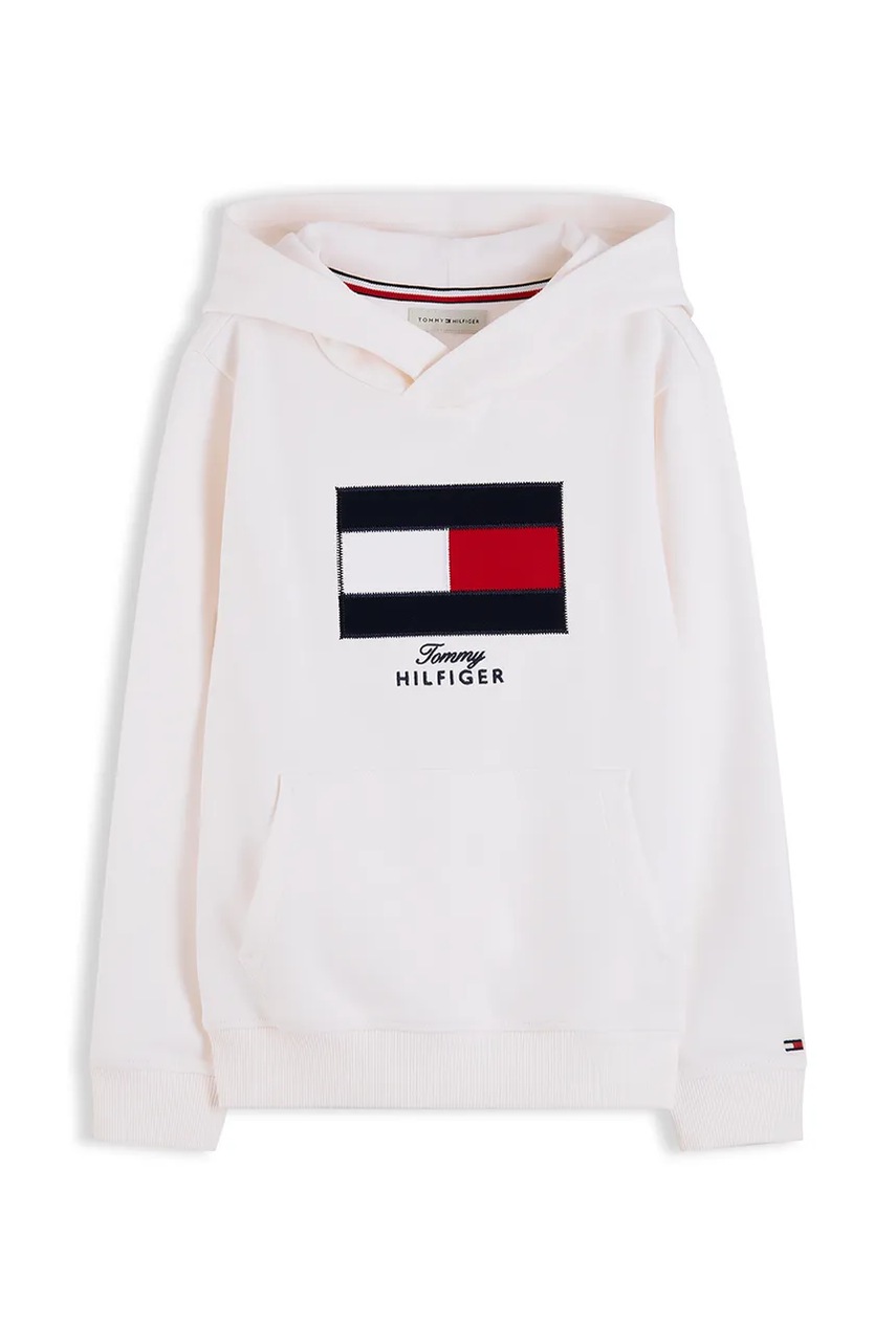 Tommy Hilfiger  суичър с качулка за деца от памук с еластан