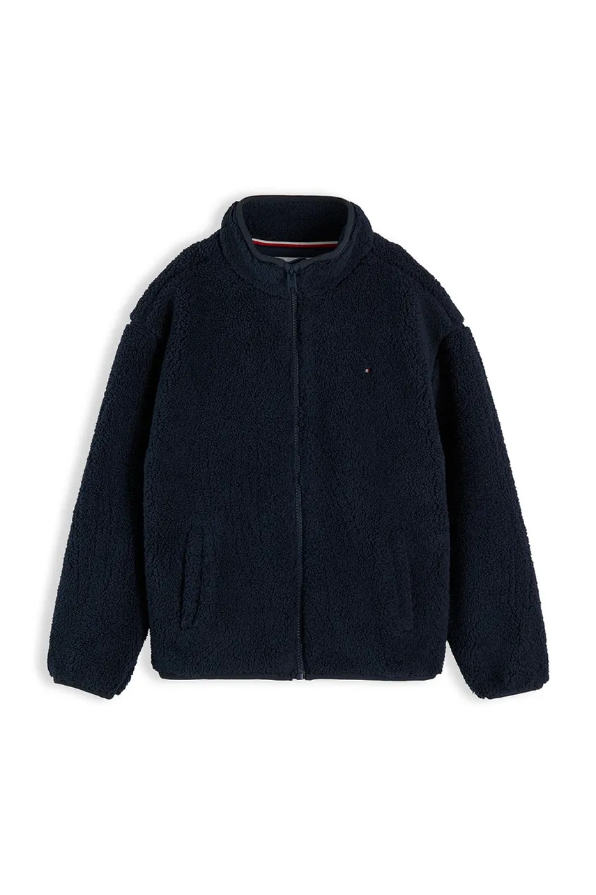 Tommy Hilfiger  суичър с цип за деца от полар