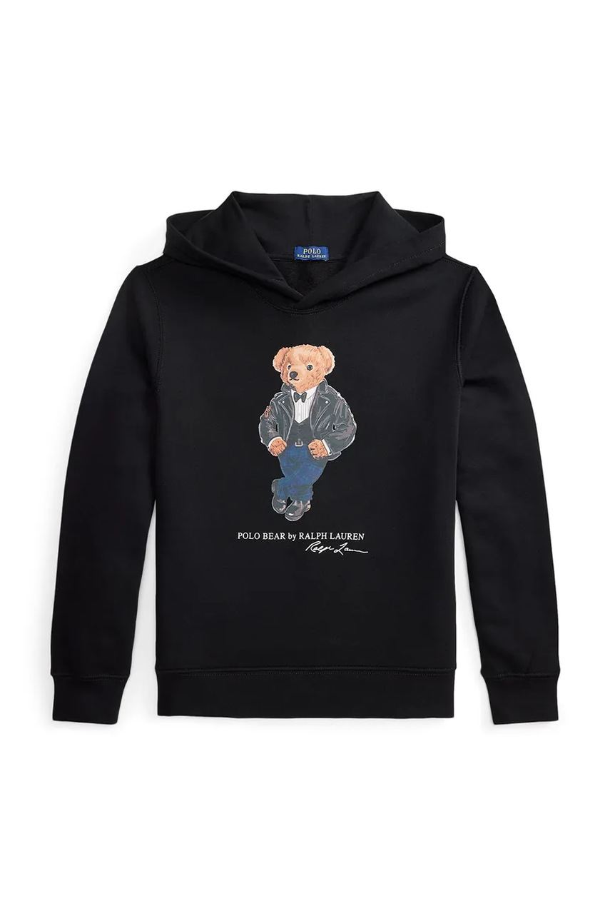 Polo Ralph Lauren  суичър с качулка за деца с памук