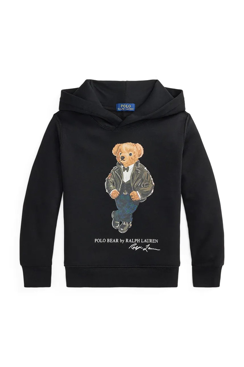 Polo Ralph Lauren  суичър с качулка за деца с памук