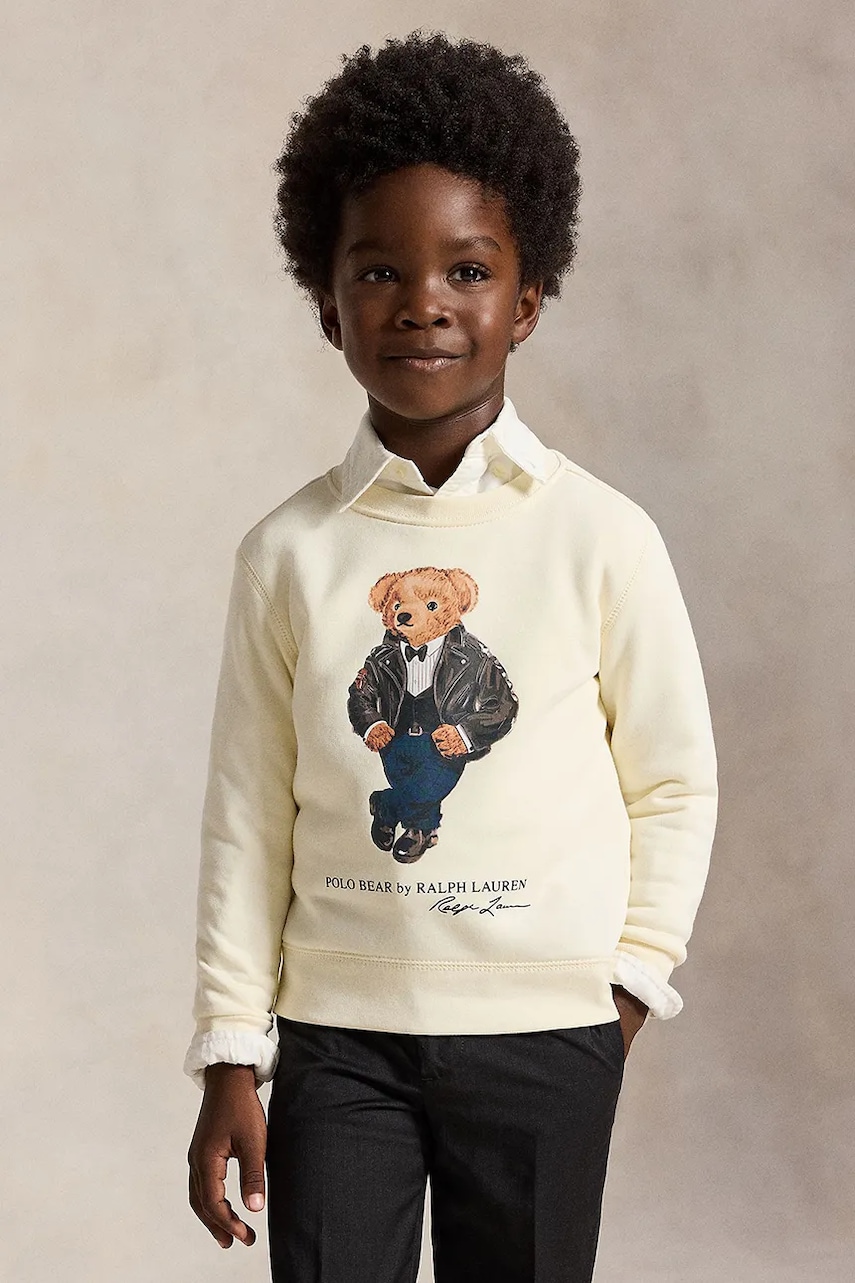 Polo Ralph Lauren hanorac pentru copii cu bumbac