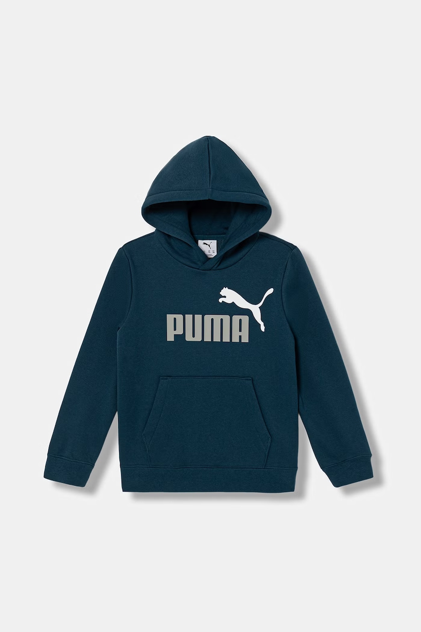 Puma mikina s kapucňou detská s bavlnou ESS 2 COLOR No. 1 Logo Hoodie FL