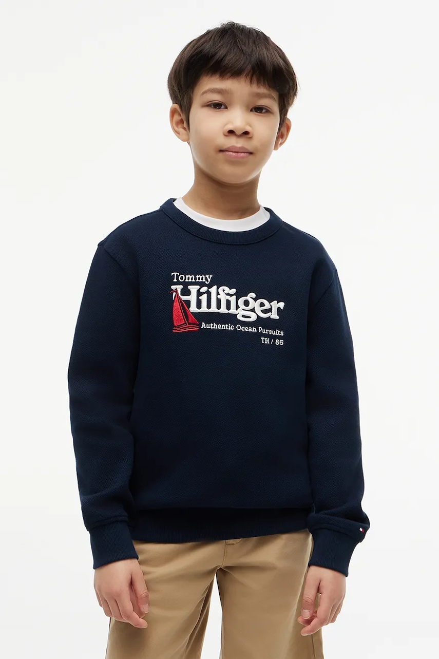 Tommy Hilfiger  dukserica za djecu od pamuka