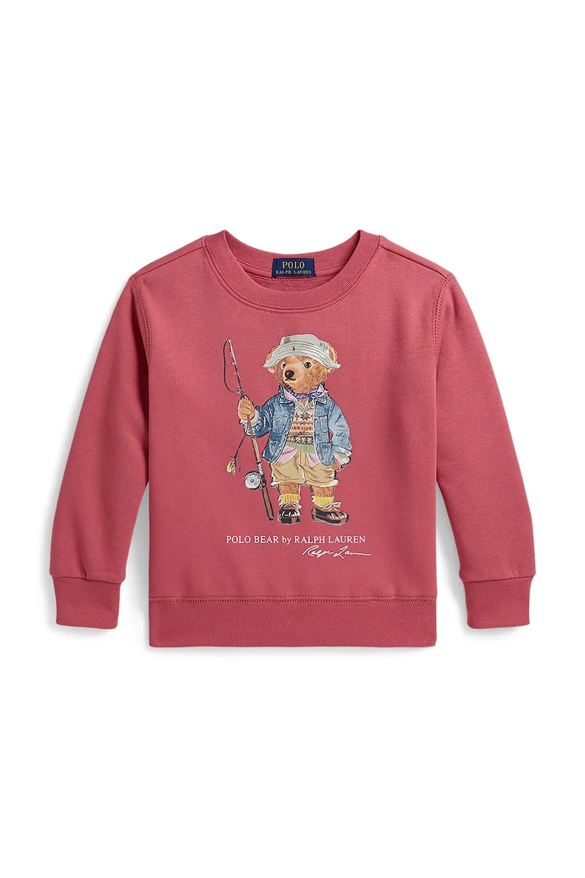 Polo Ralph Lauren hanorac pentru copii cu bumbac