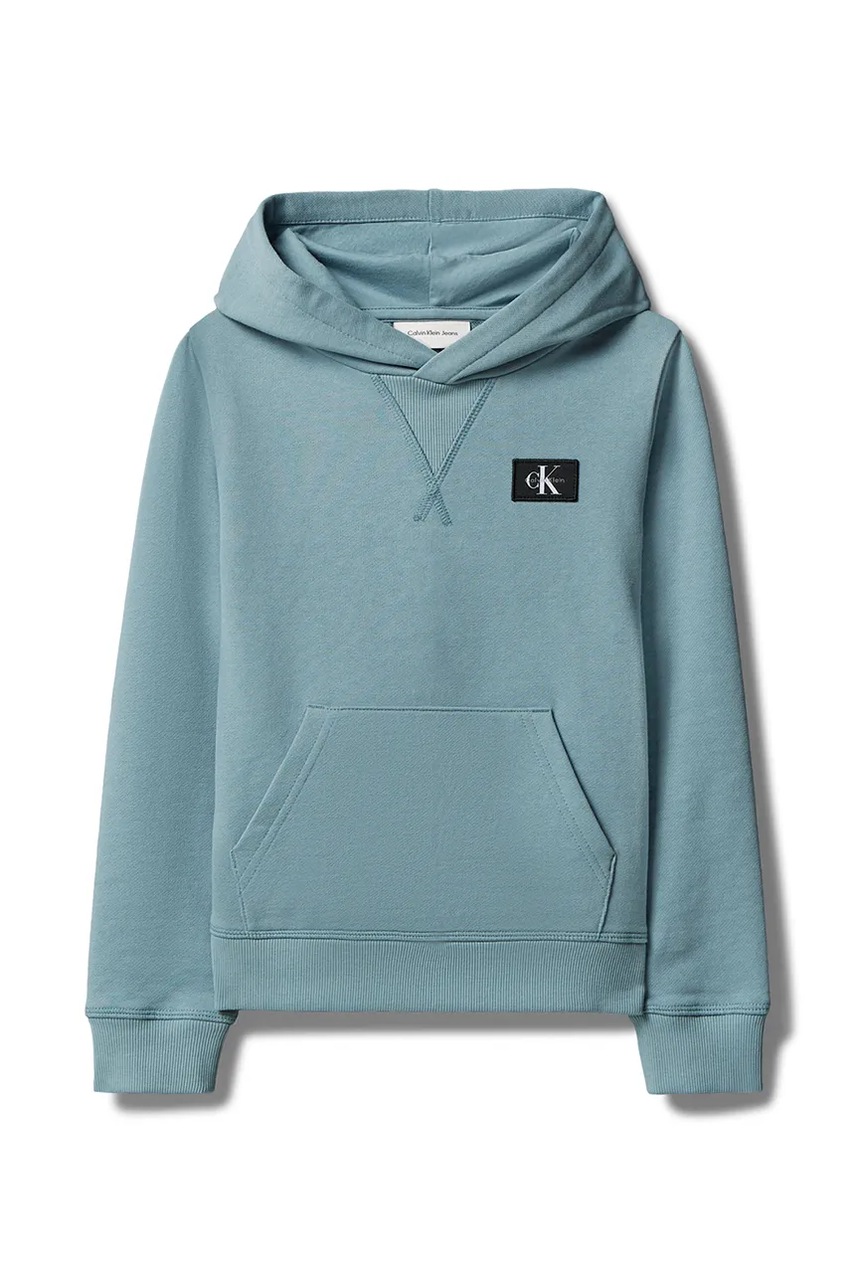 Calvin Klein Jeans  суичър с качулка за деца от памук