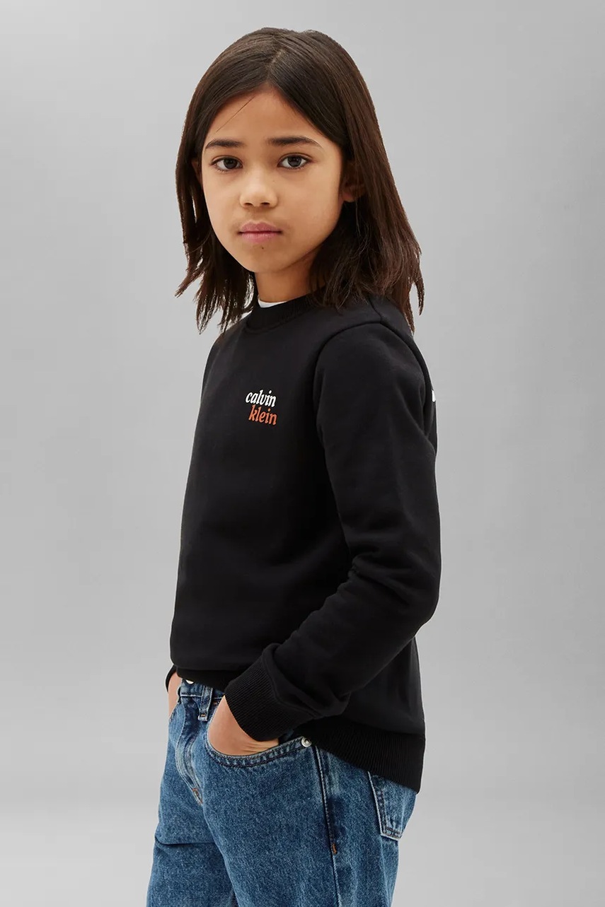 Calvin Klein Jeans hanorac pentru copii cu bumbac