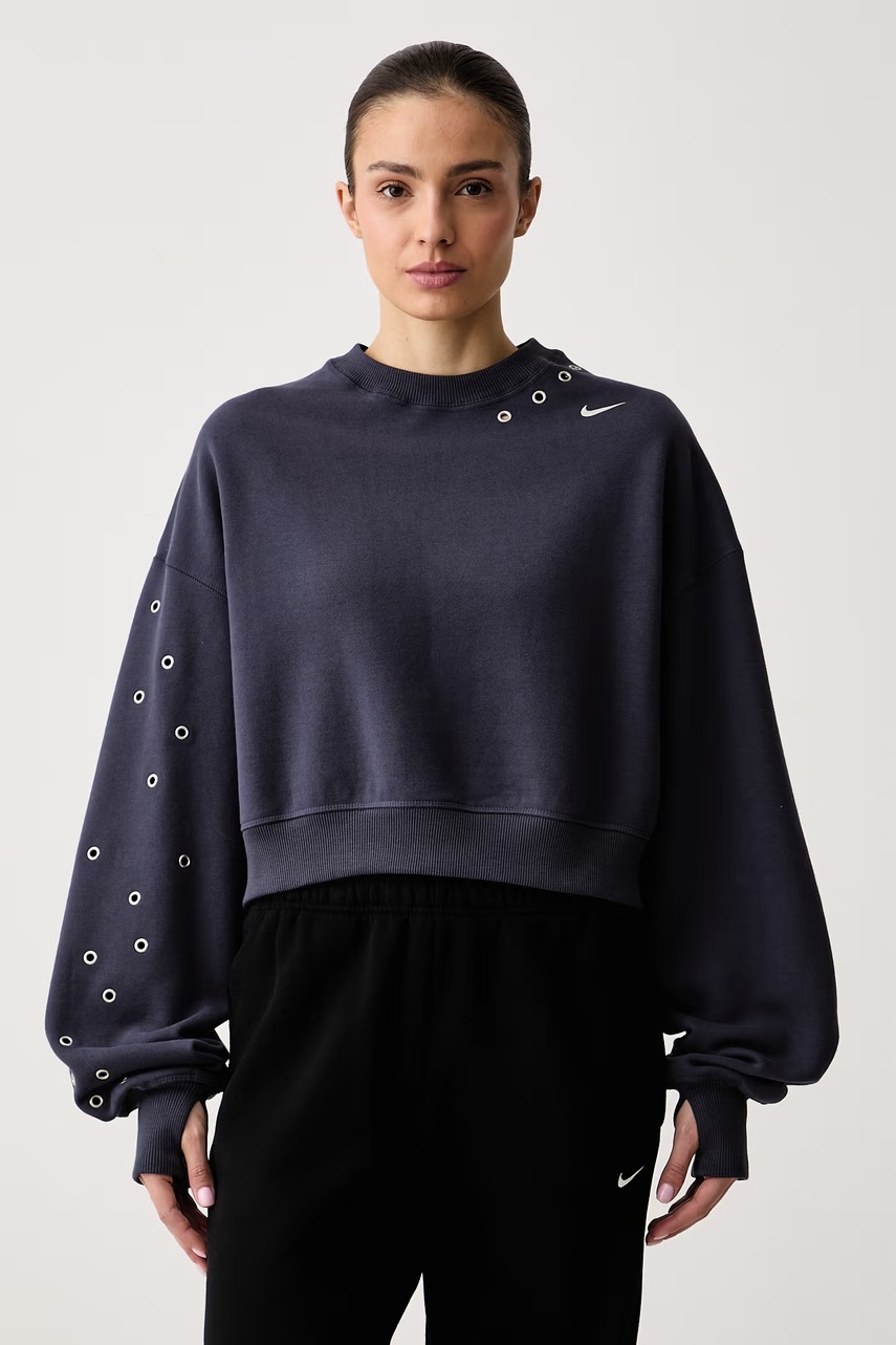 Nike Sportswear dukserica za žene s pamukom Studio Fleece