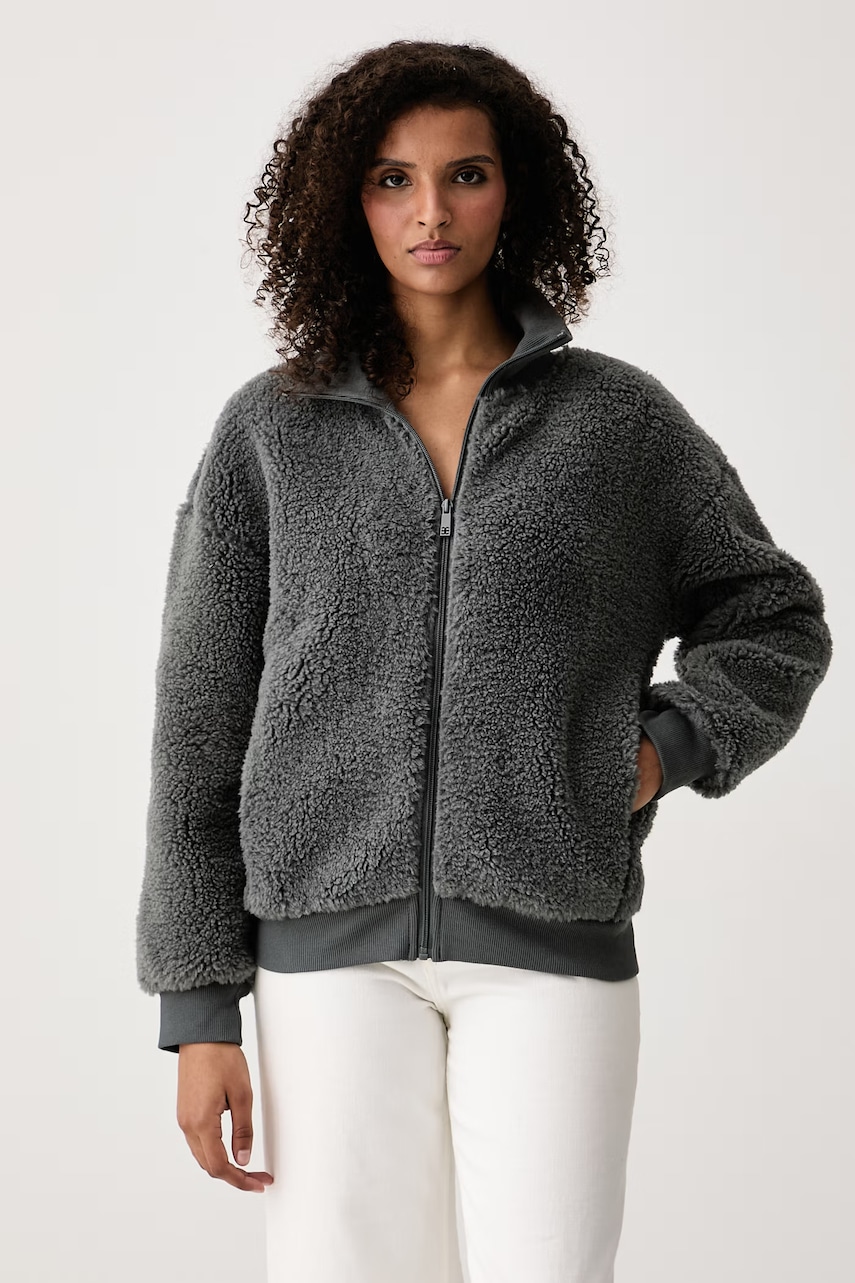 Chantelle μπλούζα με κουμπιά γυναικεία φλις CHNTL