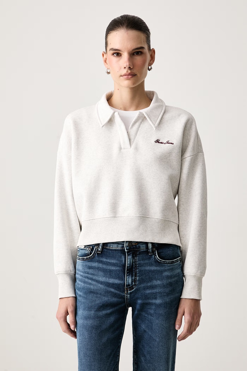 Guess Jeans  hanorac pentru femei cu bumbac