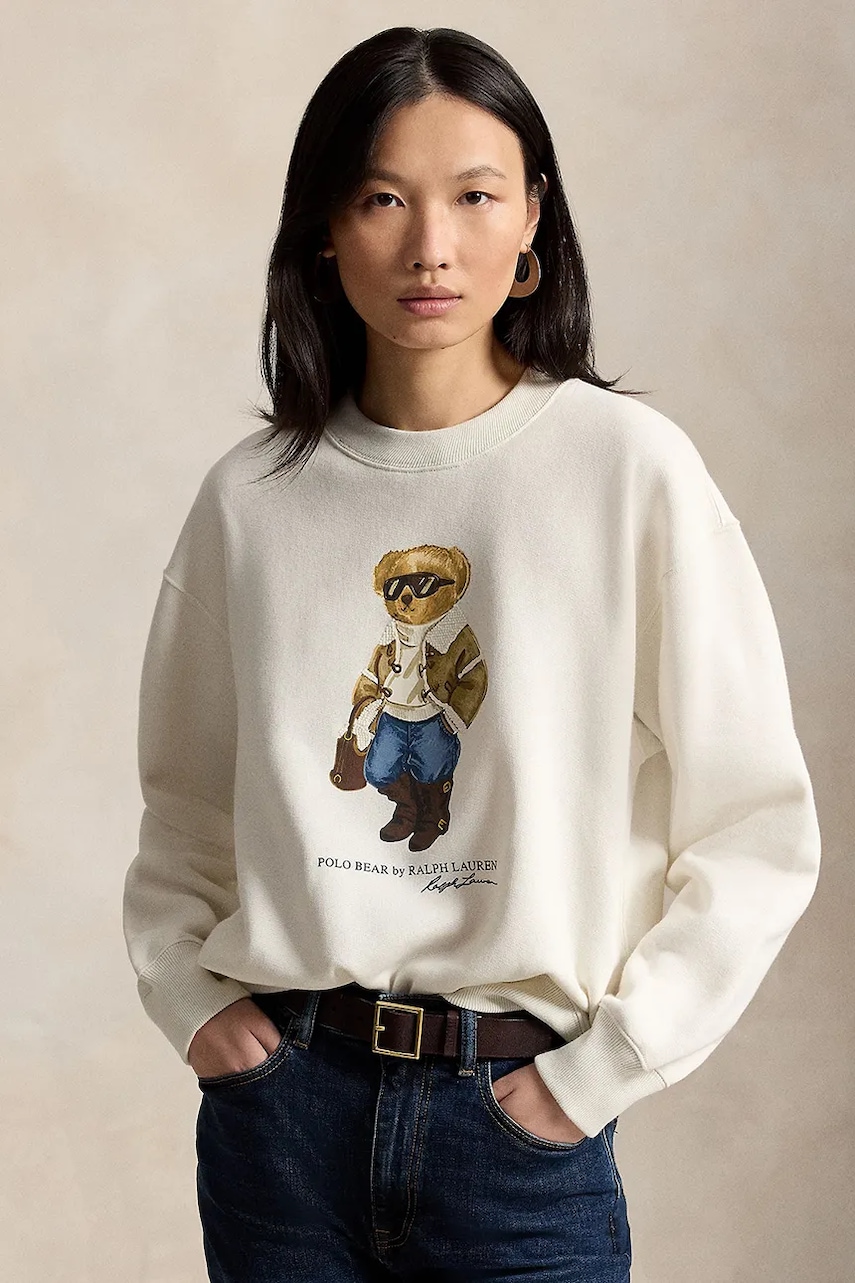 Polo Ralph Lauren hanorac pentru femei cu bumbac