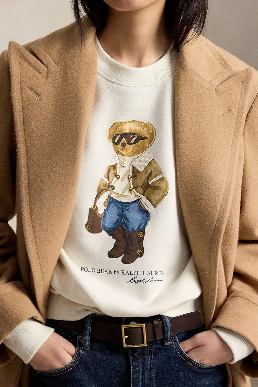 Polo Ralph Lauren Polo Ralph Lauren μπλούζα γυναικεία με βαμβάκι - 5