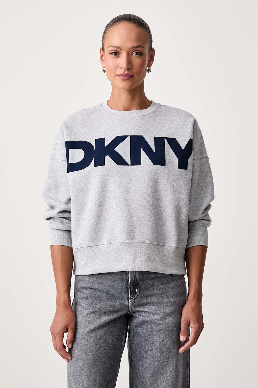 DKNY  mikina dámska s bavlnou