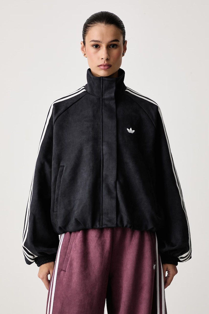 adidas Originals  hanorac cu fermoar pentru femei Adilenium Season 6 Faux Suede