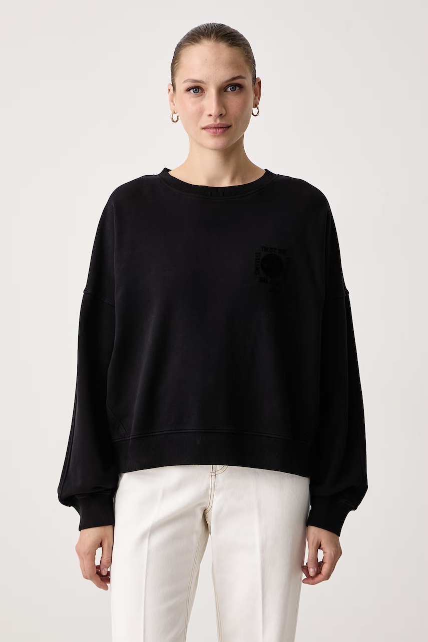 BOSS Orange dukserica za žene od pamuka C_Ever_7