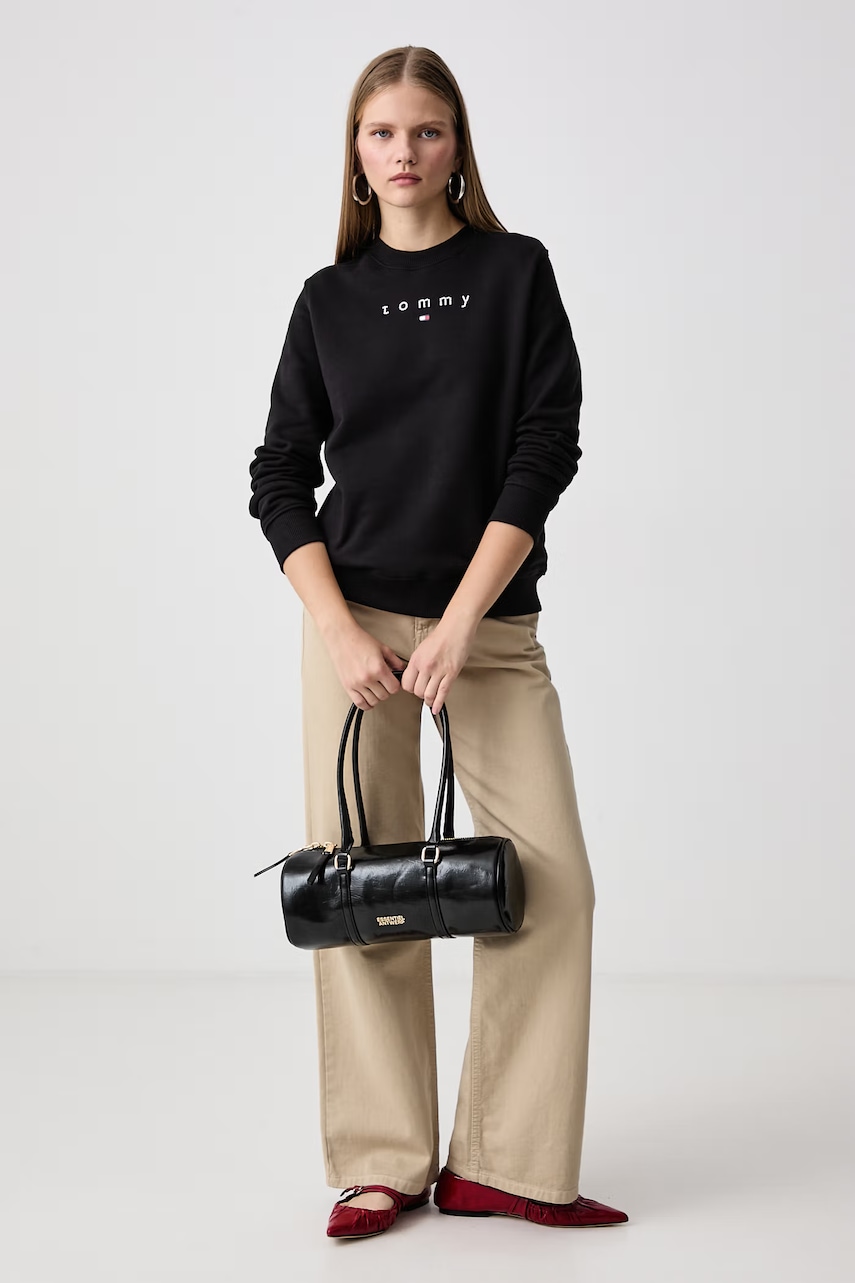 Tommy Jeans  суичър дамски от памук