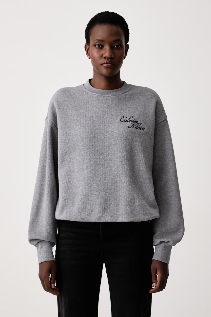 Calvin Klein Jeans dukserica za žene s pamukom