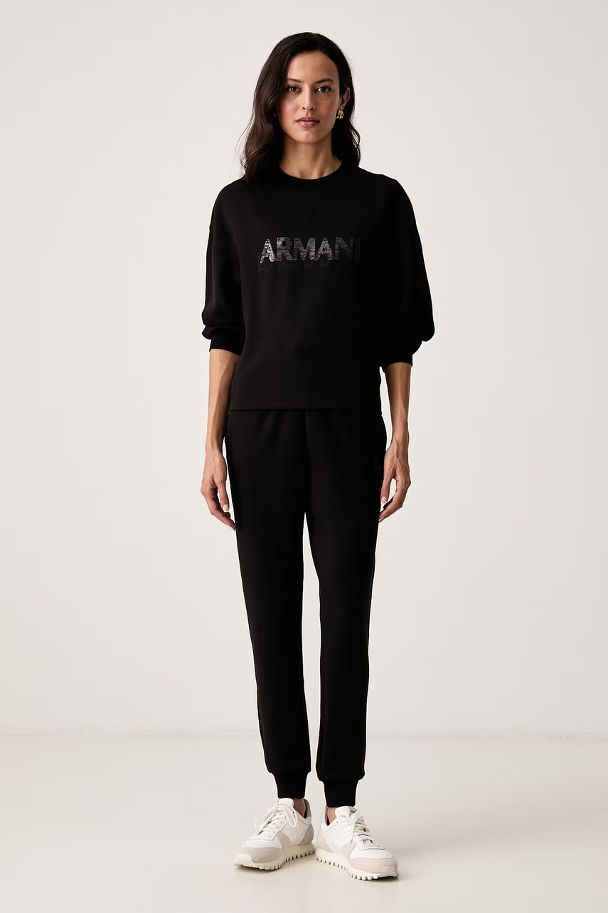 Armani Exchange  суичър дамски с вискоза