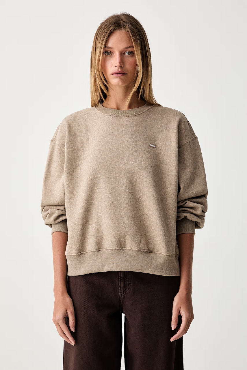Levi's μπλούζα γυναικεία με βαμβάκι EVERYDAY CREW