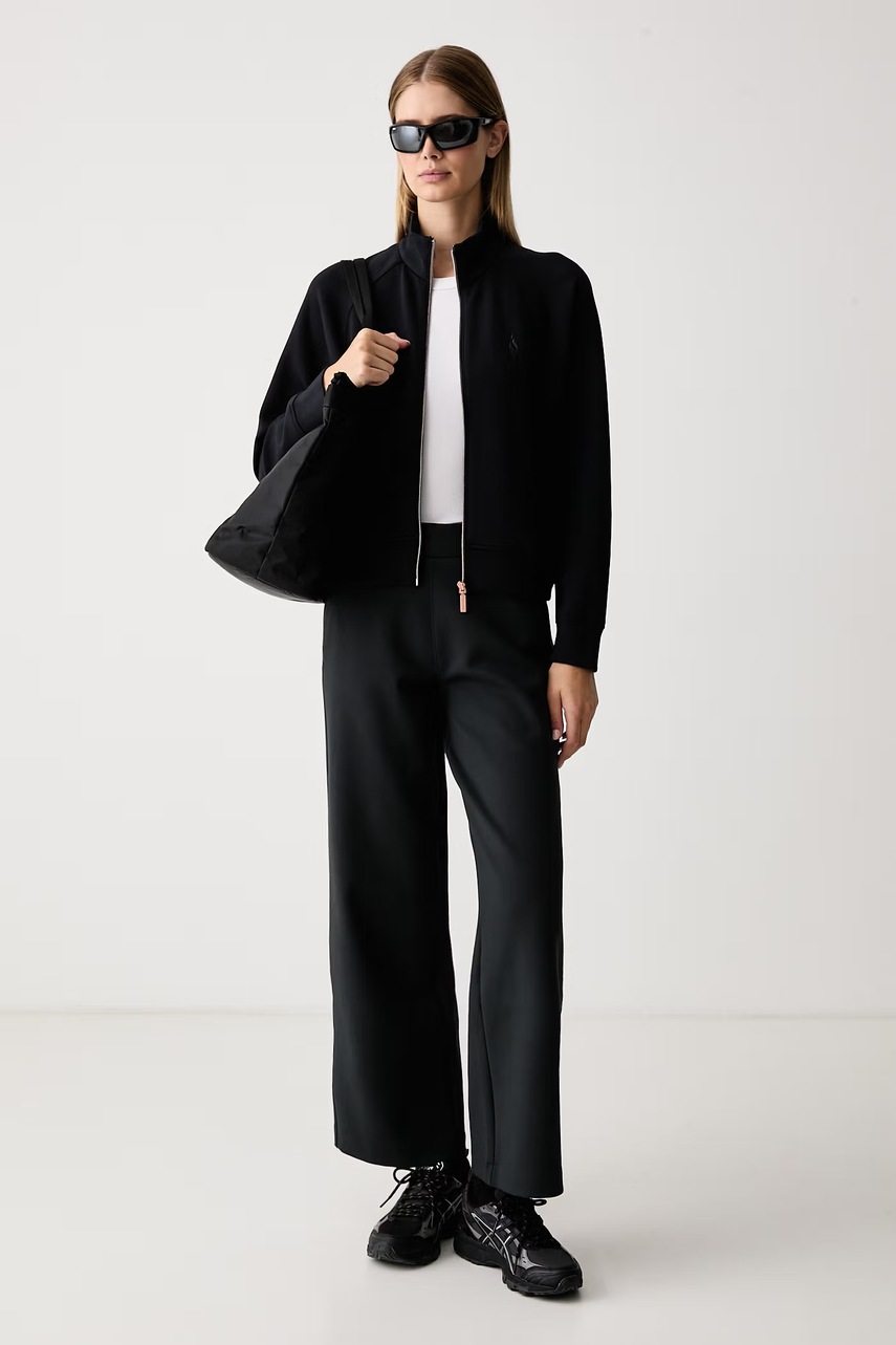 Skechers μπλούζα με κουμπιά γυναικεία με βισκόζη COZY LUXE JACKET