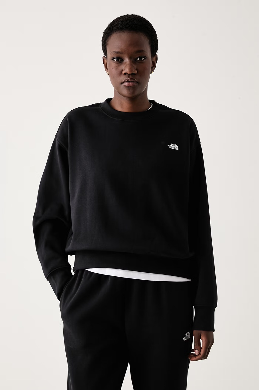 The North Face  oversize mikina dámska s bavlnou Essential