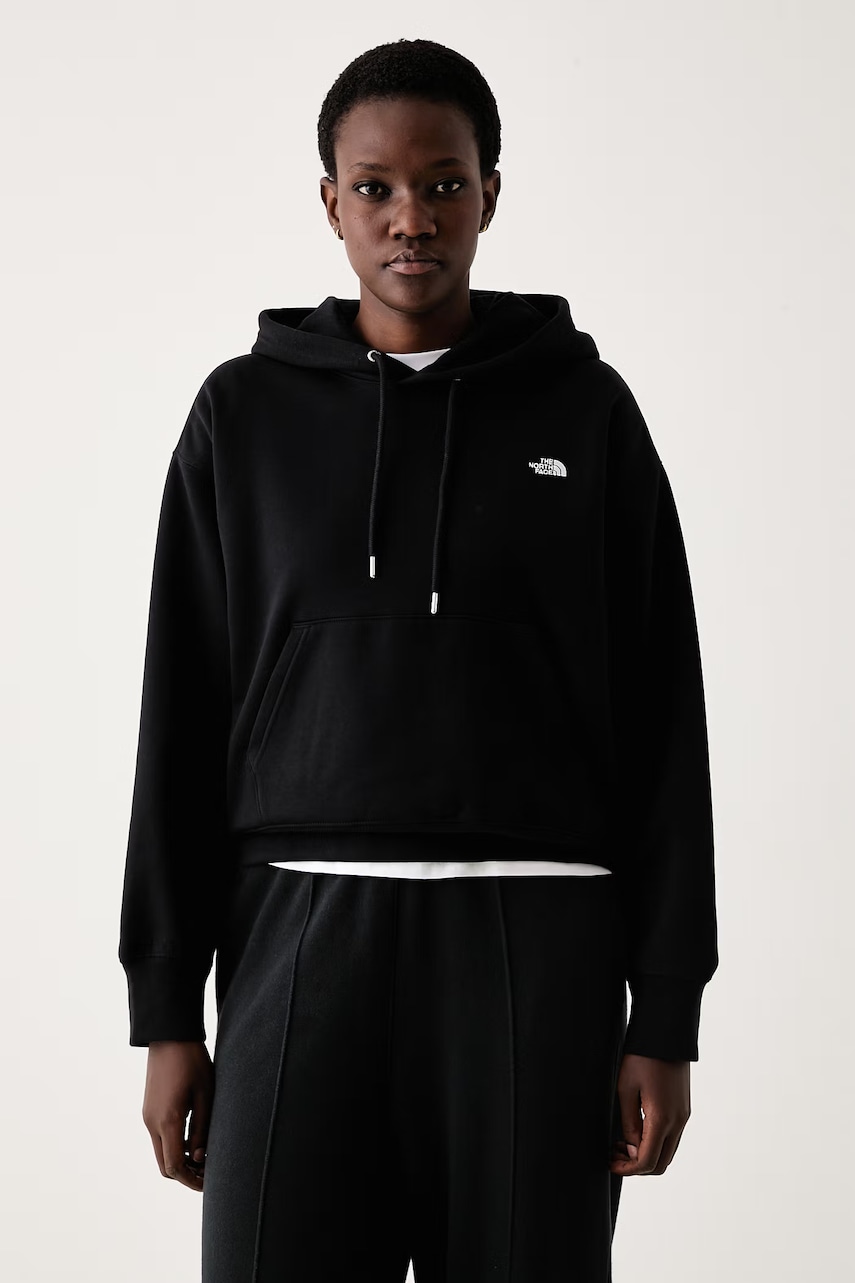 The North Face  mikina s kapucňou dámska s bavlnou Essential