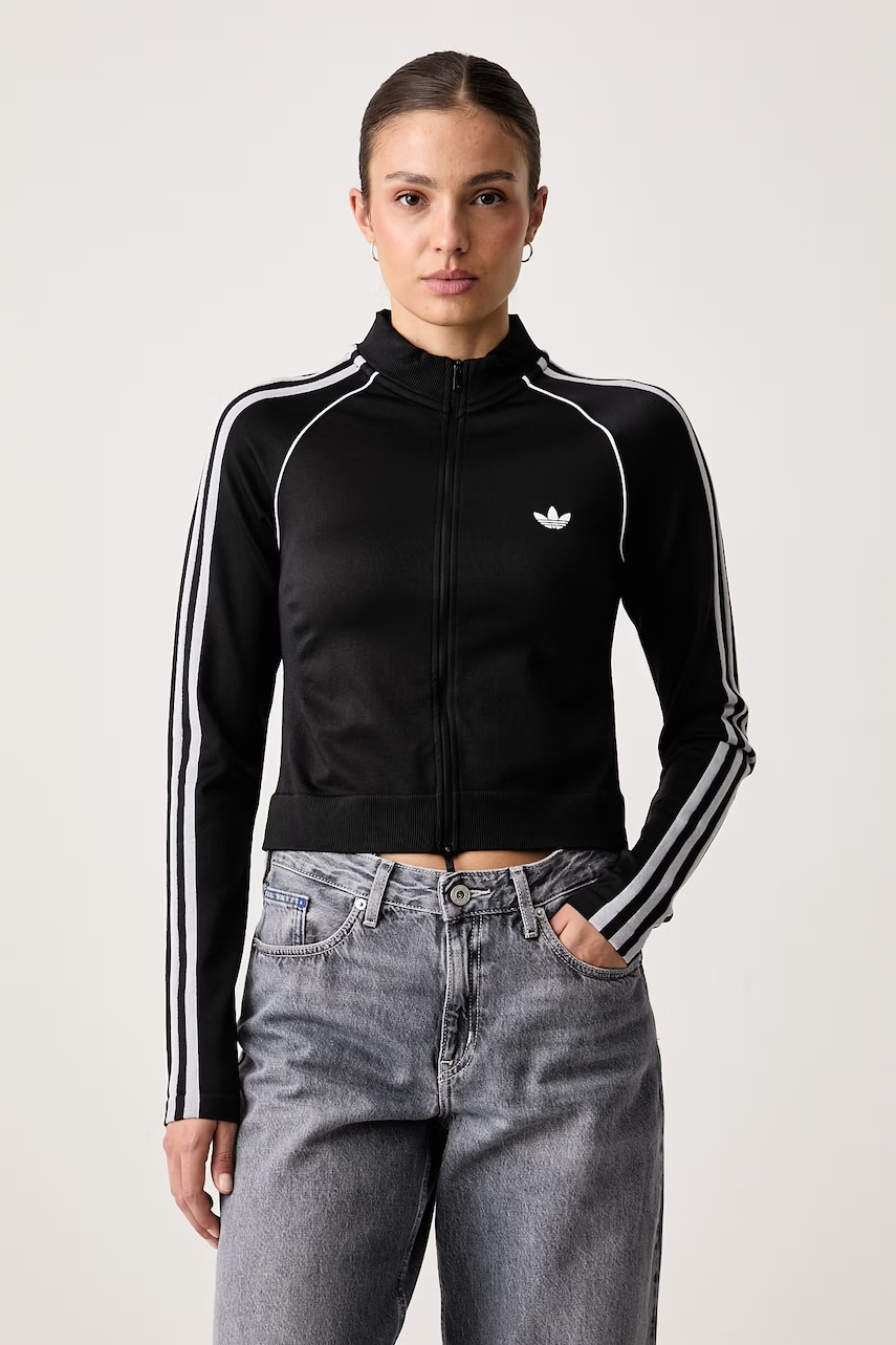 adidas Originals  mikina na zips dámska Essentials Seamless