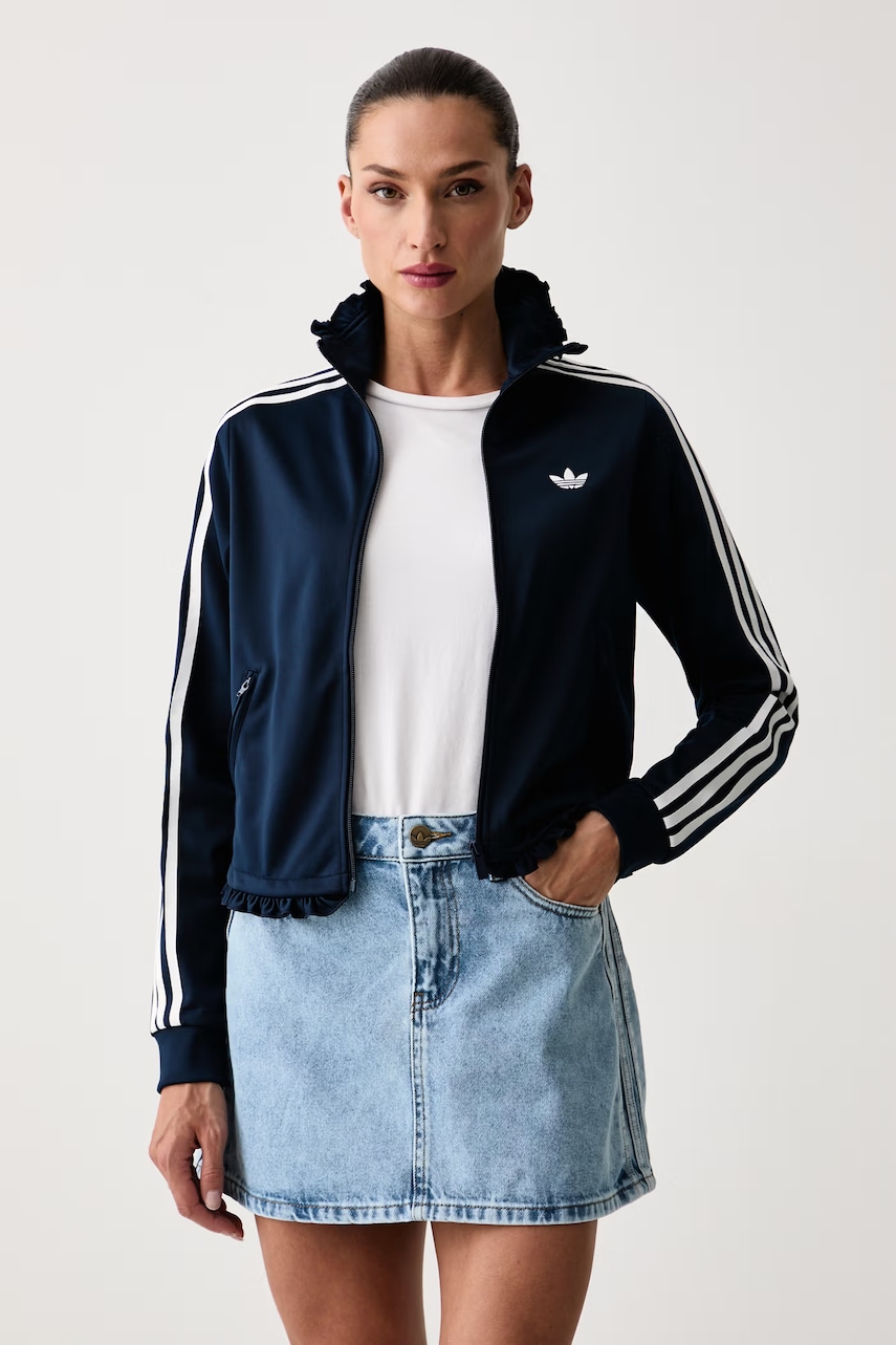 adidas Originals bluza rozpinana damska Pleated Firebird