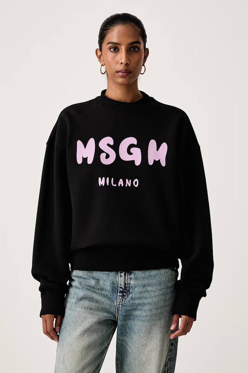 MSGM  hanorac cu glugă pentru femei din bumbac
