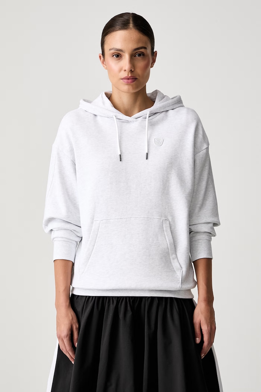Puma hanorac cu glugă pentru femei din bumbac Essentials Elevated