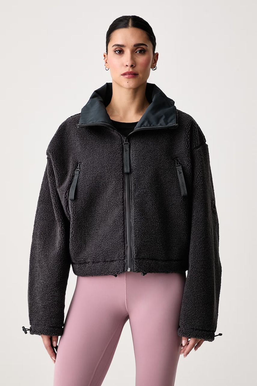 adidas by Stella McCartney  prechodná bunda dámska flísová