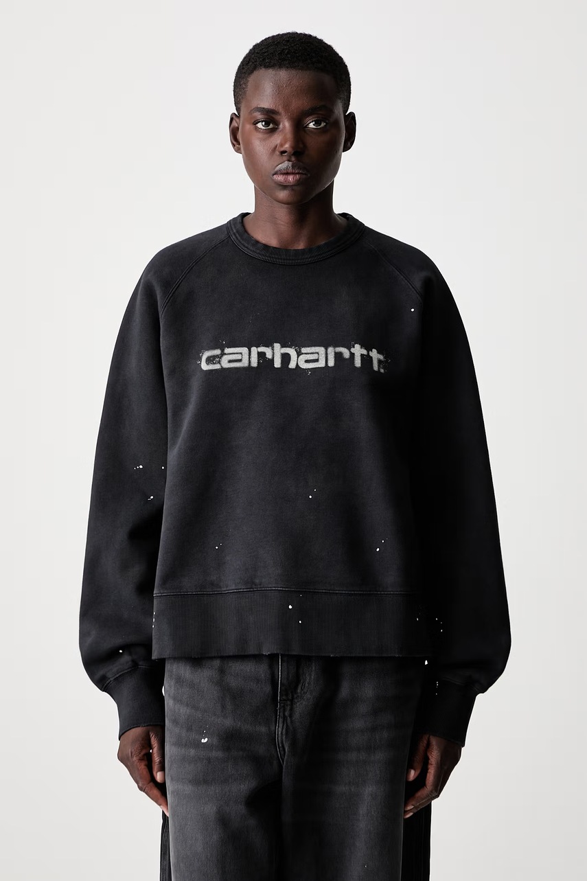 Carhartt WIP W Painter bluza z kapturem bawełniana damska