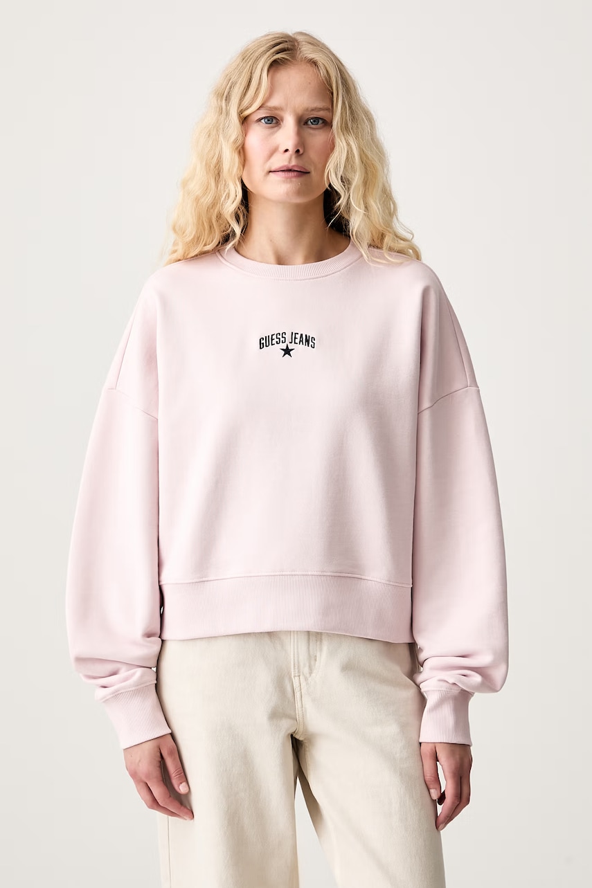 Guess Jeans μπλούζα γυναικεία βαμβακερή